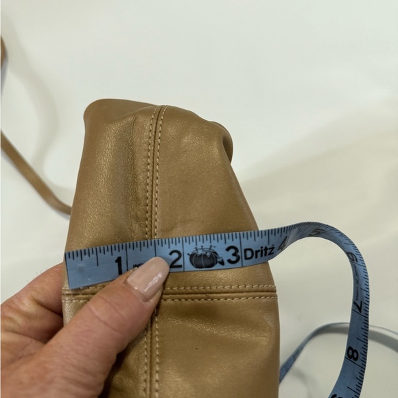 Coach “Ashely” leather swing pack Brown Leather crossbody bag - small - Picture 4 of 8